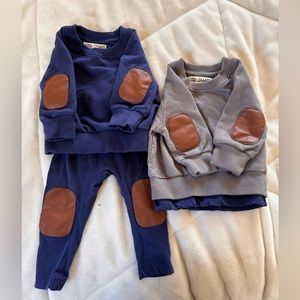 Baby Boys Sweatshirt pant trio